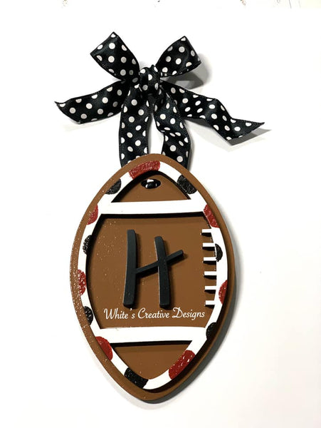Football Bag Tag