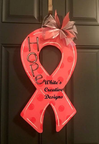 Awareness Ribbon Door Hangers (Y010)