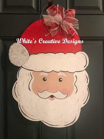 Santa Face Door Hanger (C005)