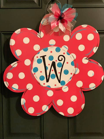 Flower Door Hanger (E017)