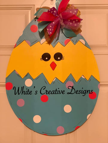 Hatching Chick Door Hanger (E014)