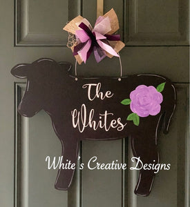 Cow Door Hanger  (Y023)