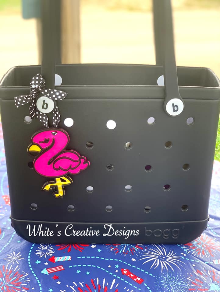 Kate Spade Flamingo Grainy Small tote bag purse zipper top | eBay