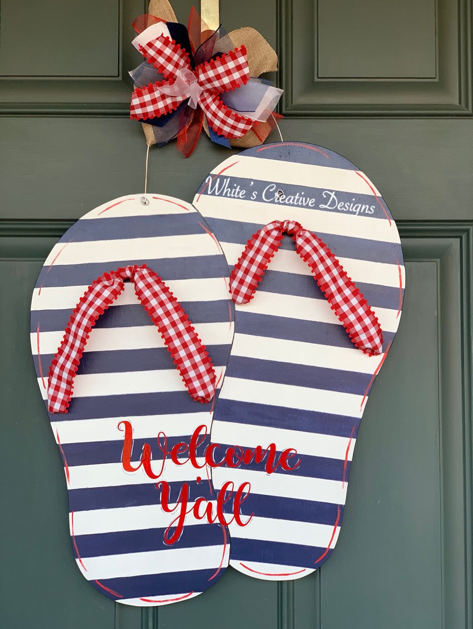 Flip Flops Door Hanger (S006)