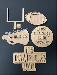 Football Tiered Tray (TT005)