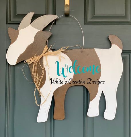 Goat Door Hanger (Y022)