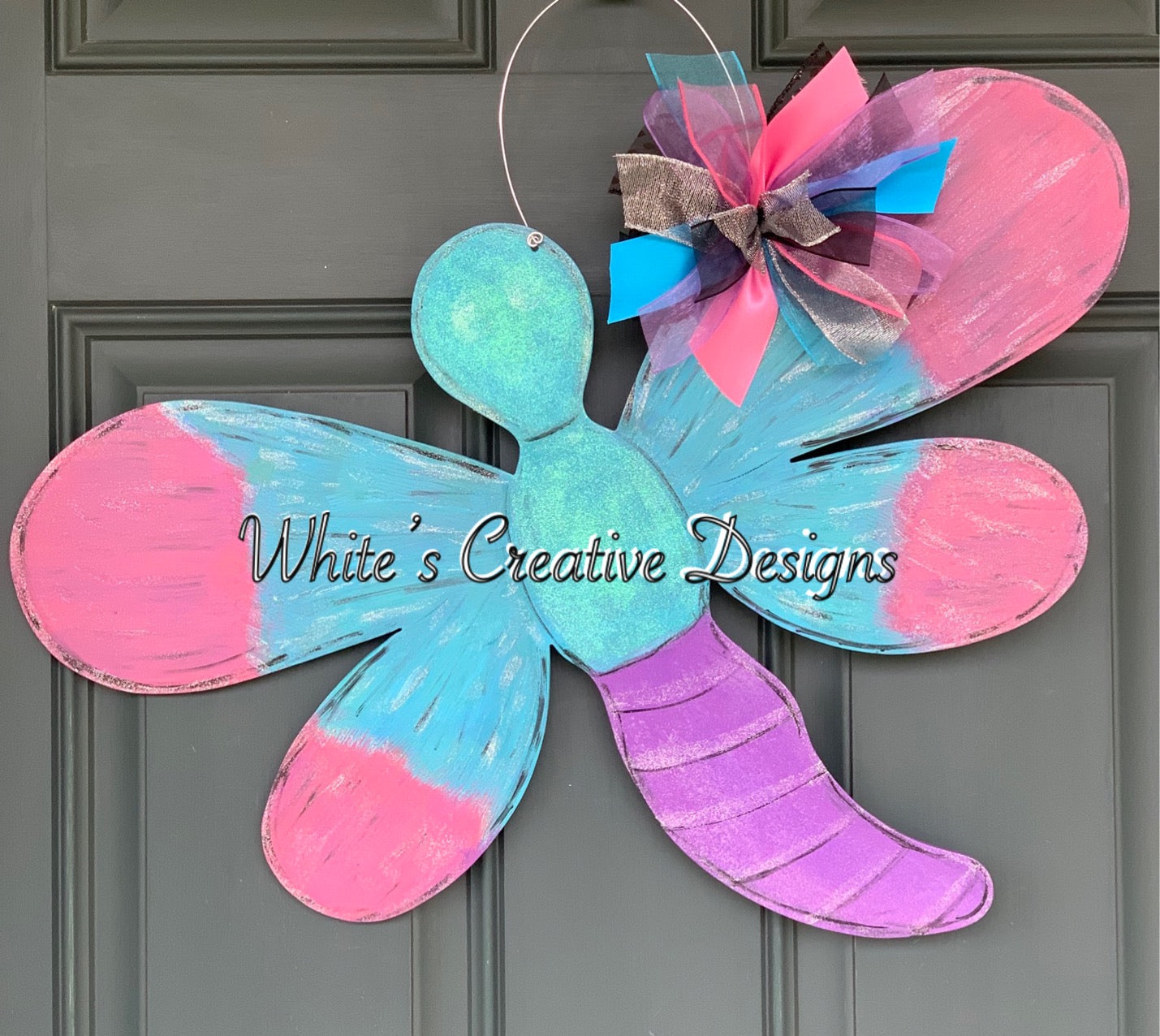 Dragonfly Door Hanger (Y029)