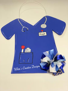 Scrub Top Door Hanger (Y018)