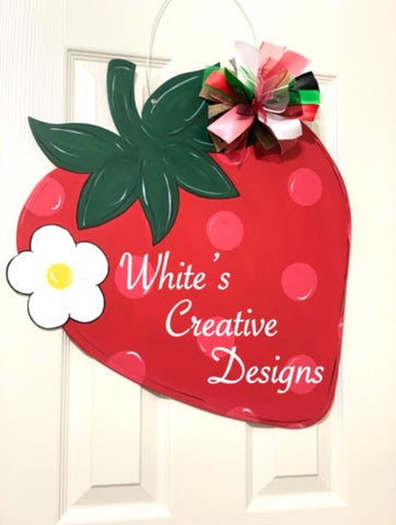 Strawberry Door Hanger (S013)