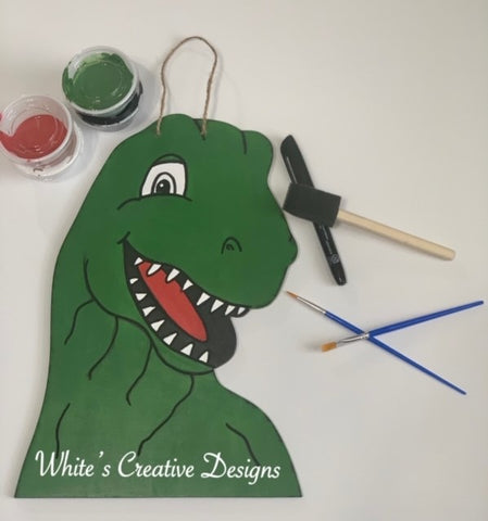 Dinosaur Door Hanger (Kid Size)  (K002)