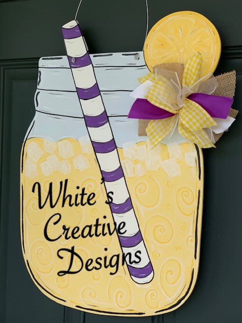 Lemonade Door Hanger (S009)