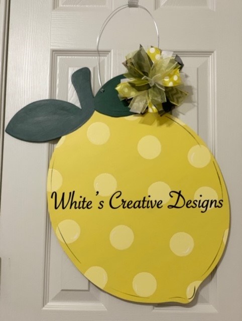 Lemon Door Hanger (S008)