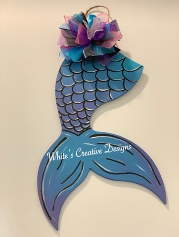 Mermaid Door Hanger (Kid Size)  (K005)