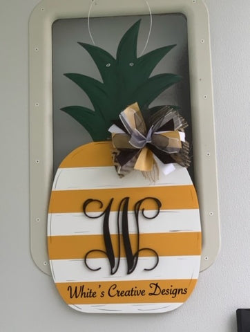 Pineapple Door Hanger (Y016)