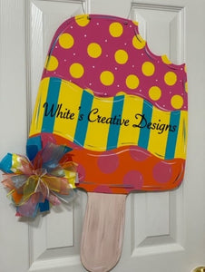 Popsicle Door Hanger (S020)