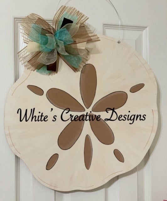 Sand Dollar Door Hanger (S025)