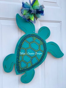 Sea Turtle Door Hanger (S024)