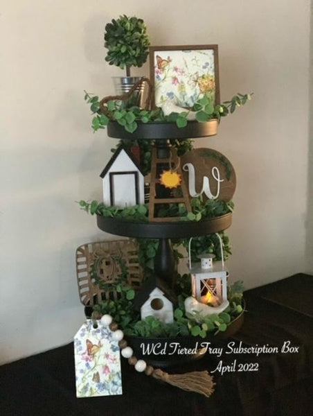 WCd DIY Tiered Tray Monthly Subscription Box