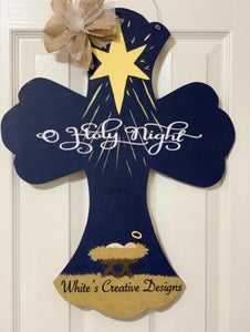 Manger Cross Door Hanger (C012)