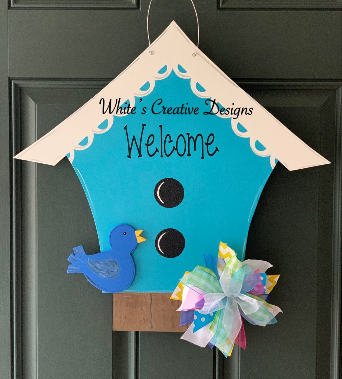 Birdhouse Door Hanger (Y001)