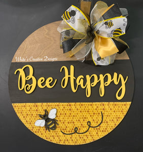 Bee Door Hanger/Shelf Sitter