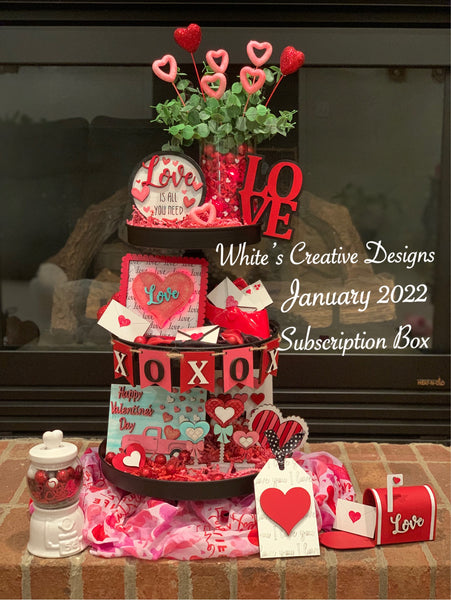 WCd DIY Tiered Tray Monthly Subscription Box