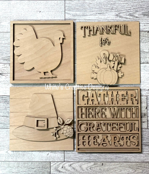 Thanksgiving Ladder Tiles  (T005)