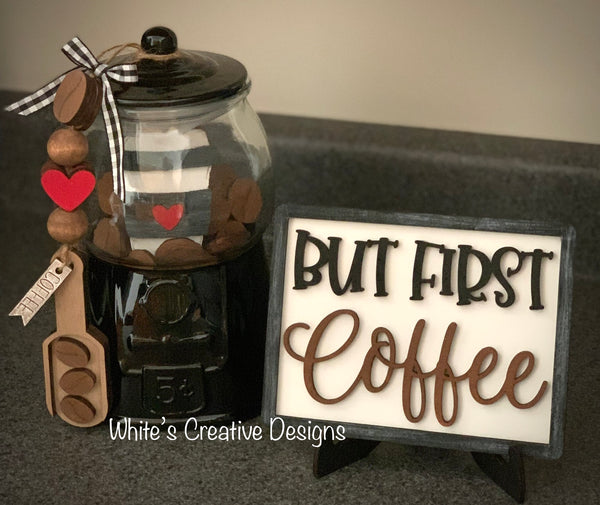 Coffee (Fillers- Sign & Scoop) for Gumball Machine