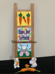 Shake Your Cottontail Leaning Ladder and Tiles