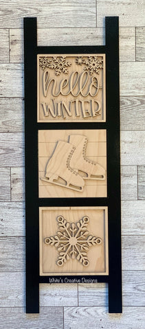 Winter 2022 Leaning Ladder and Tiles
