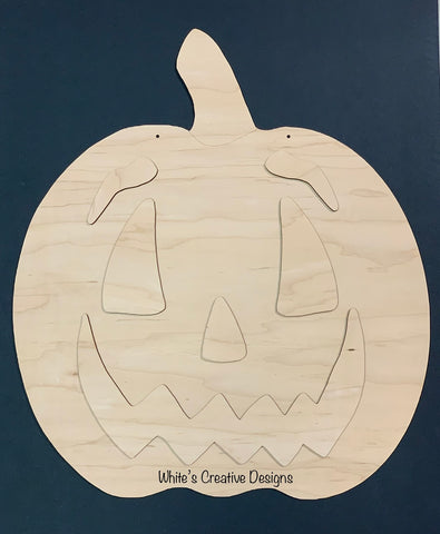 Jack O Lantern Door Hanger (H025)