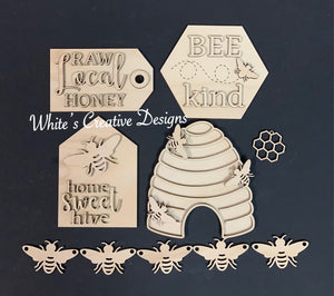 Bee Tiered Tray