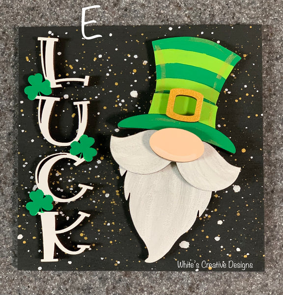 St. Patrick's Day Leaning Ladder Tiles