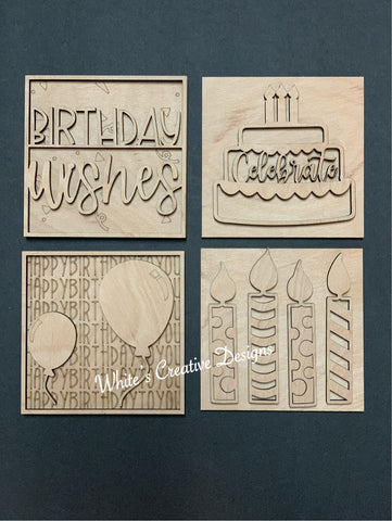 Birthday Ladder & Tiles