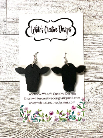 Cow Face Earrings (E001)