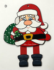 Santa Christmas Ornament