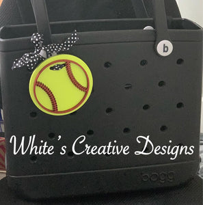 Baseball/Softball Bag Tag