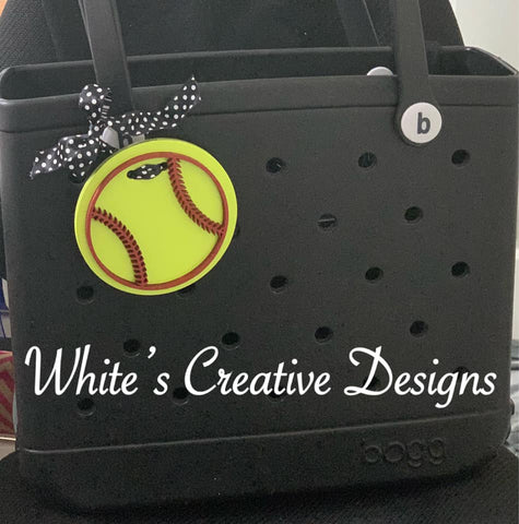 Baseball/Softball Bag Tag
